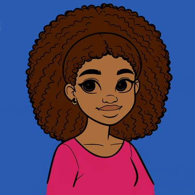 realistic black girl