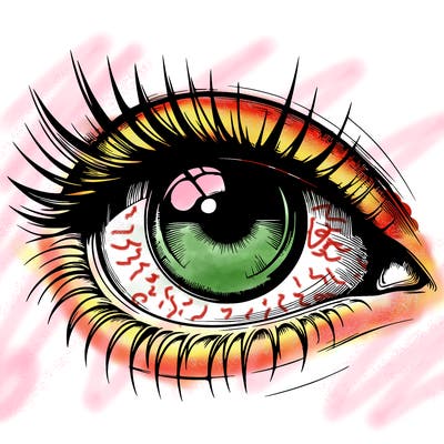 realistic eye