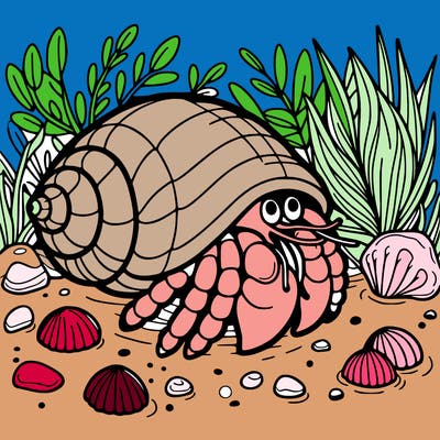 hermit crab