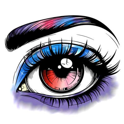 realistic eye