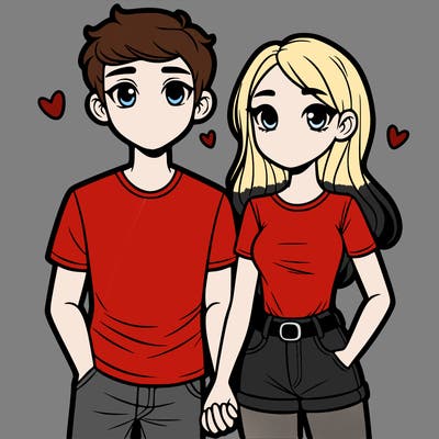 boyfriend and girlfriend