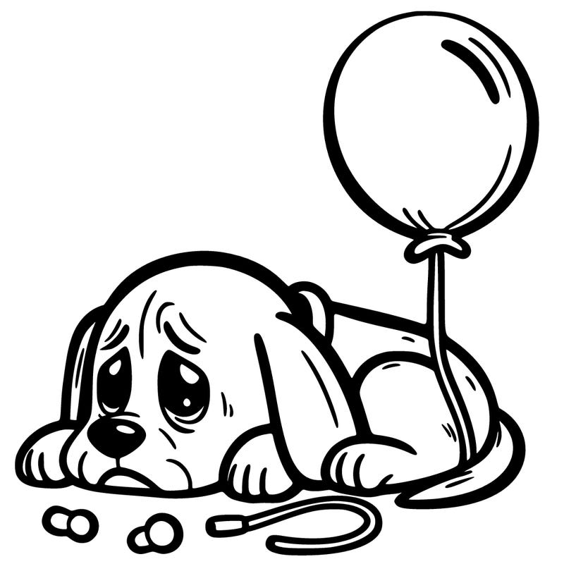 sad dogday