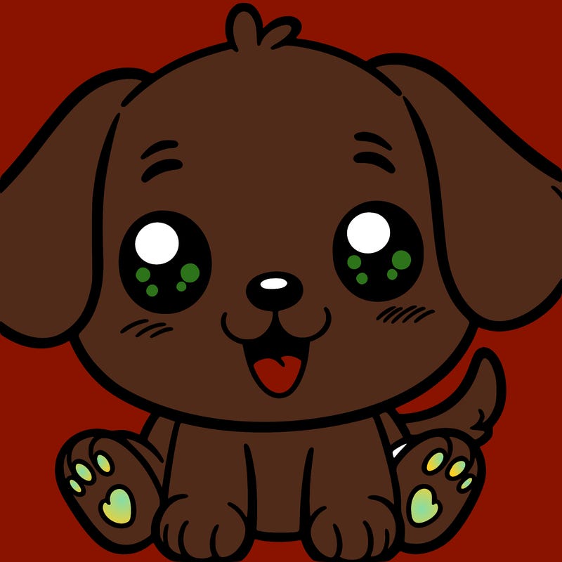 cute happy animal puppy