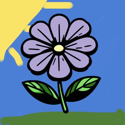 purple flower