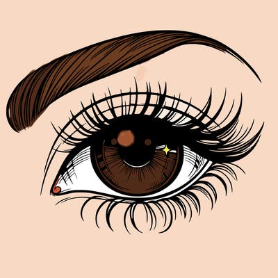 a beautiful eye