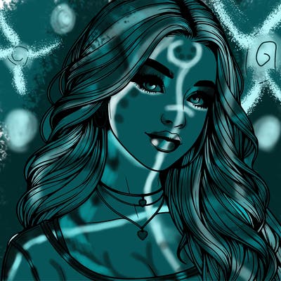 detailed realistic girl