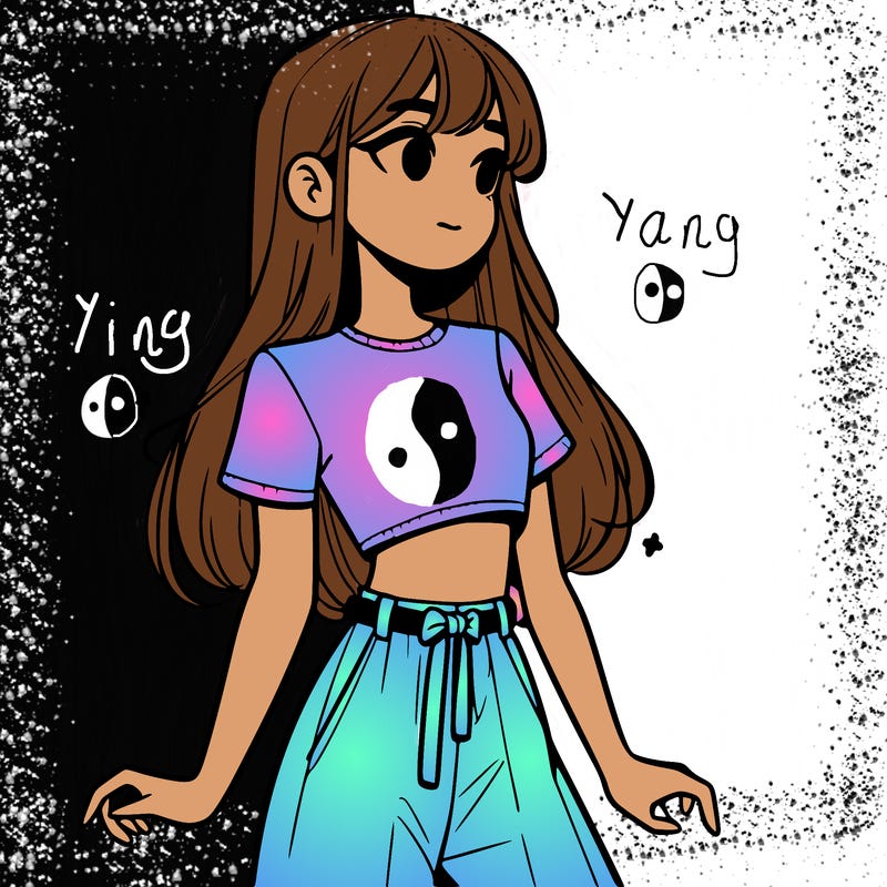 girl in a cute crop top