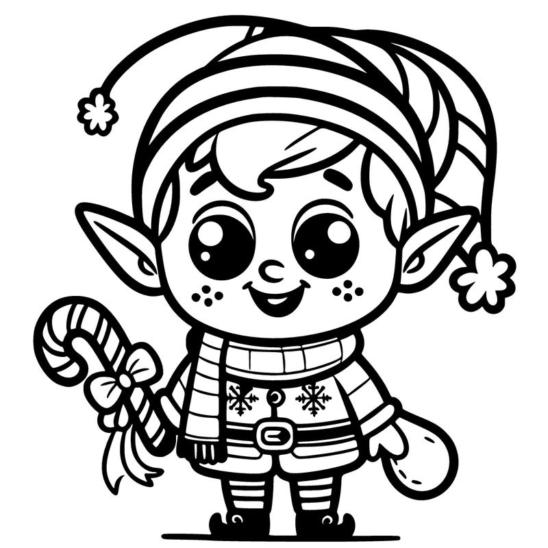 a christmas elf