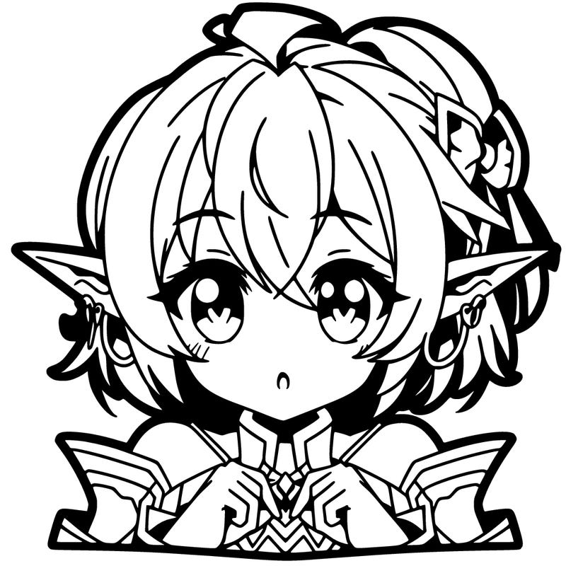 anime elf