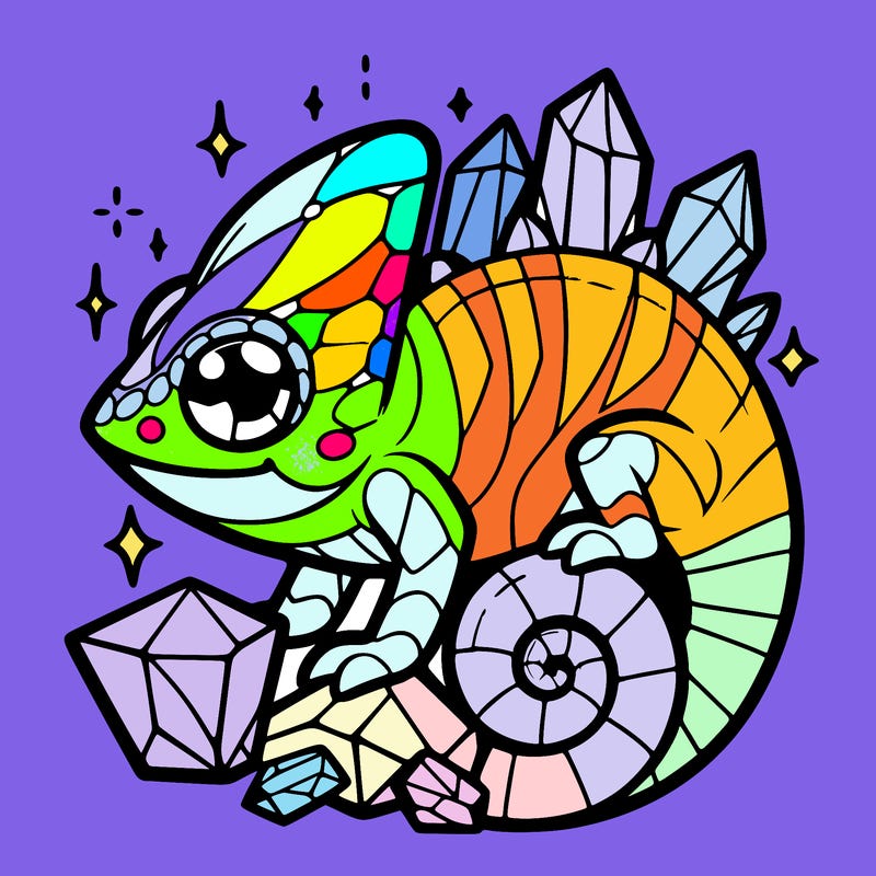 crystal chameleon
