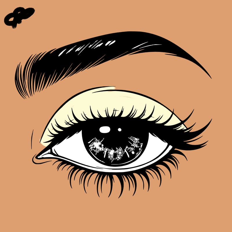 eye closed realistic