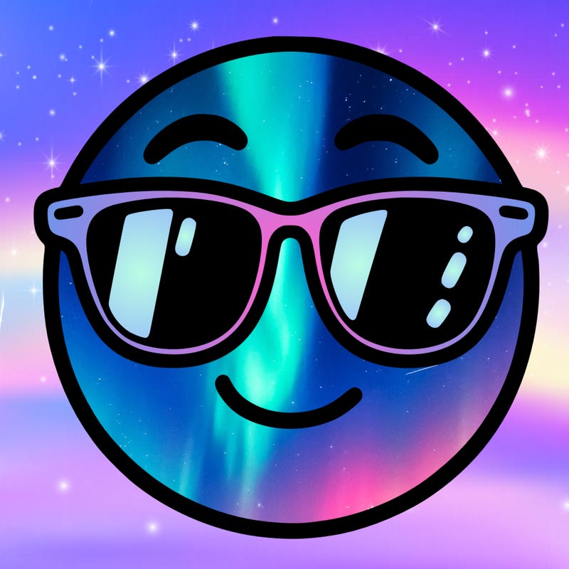 emoji with sunglasses