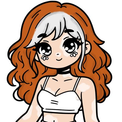 girl in a cute crop top