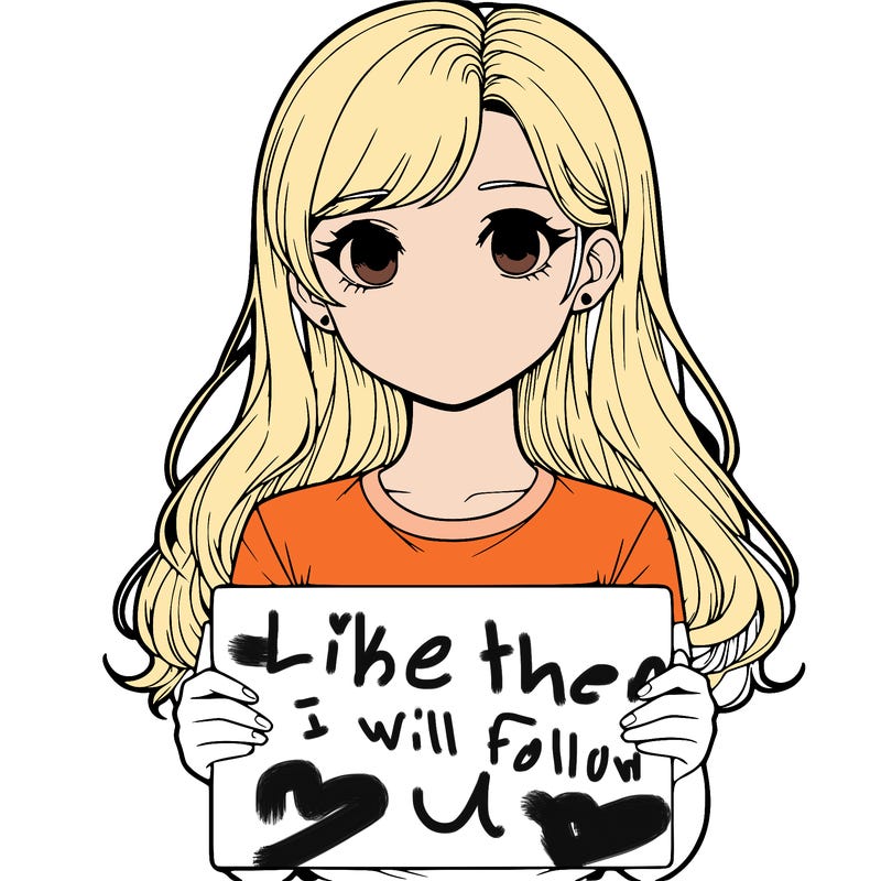 realistic girl holding a sign