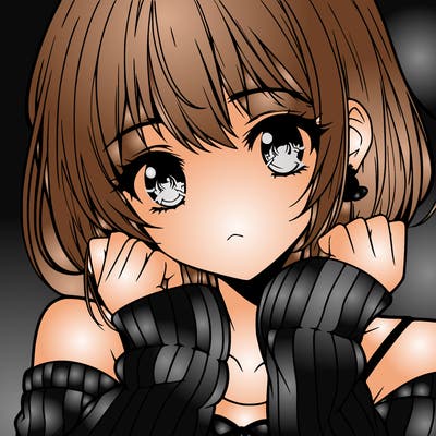 beautiful anime girl