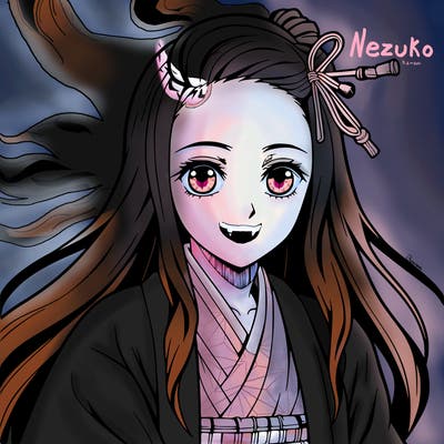 realistic nezuko