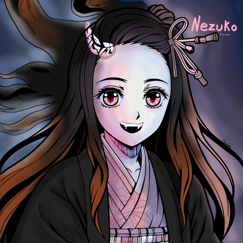 realistic nezuko