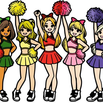 cheerleaders