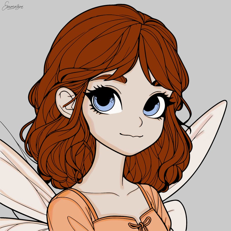 realistic fae girl gory