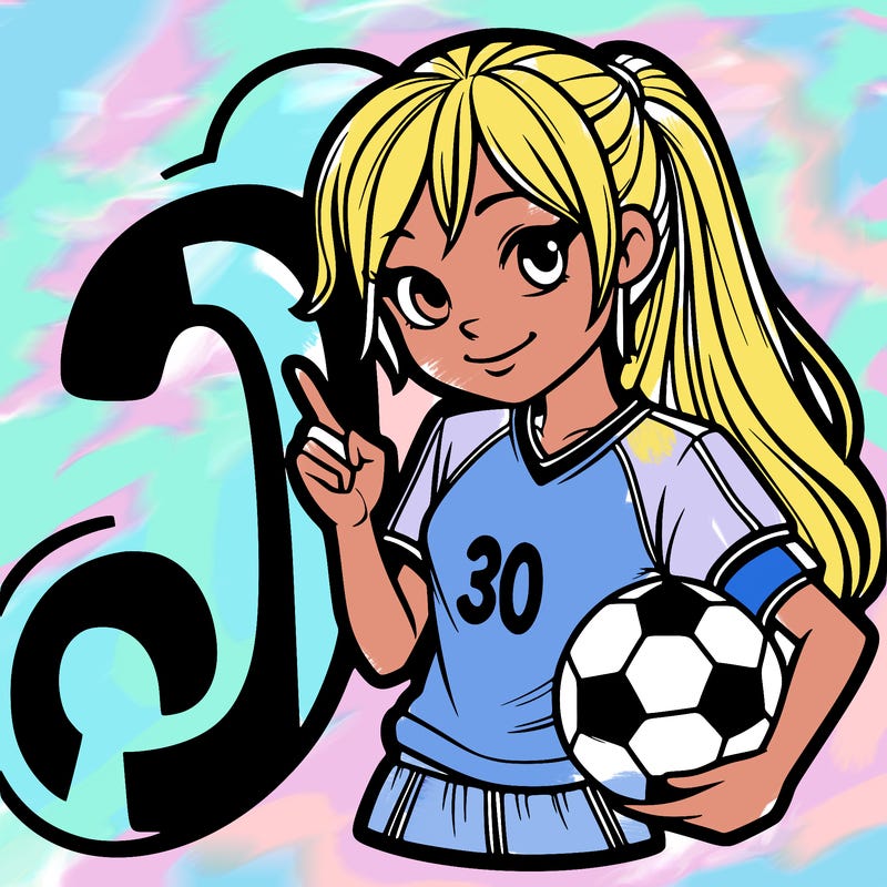 soccer girl number 30