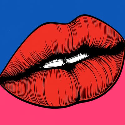 realistic lips