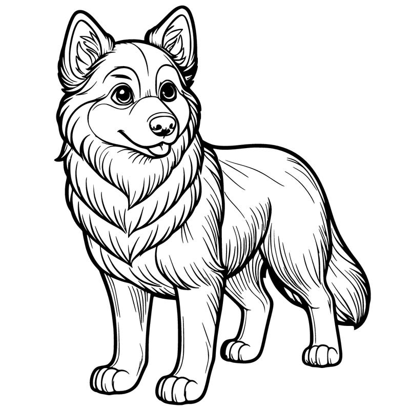 realistic dog