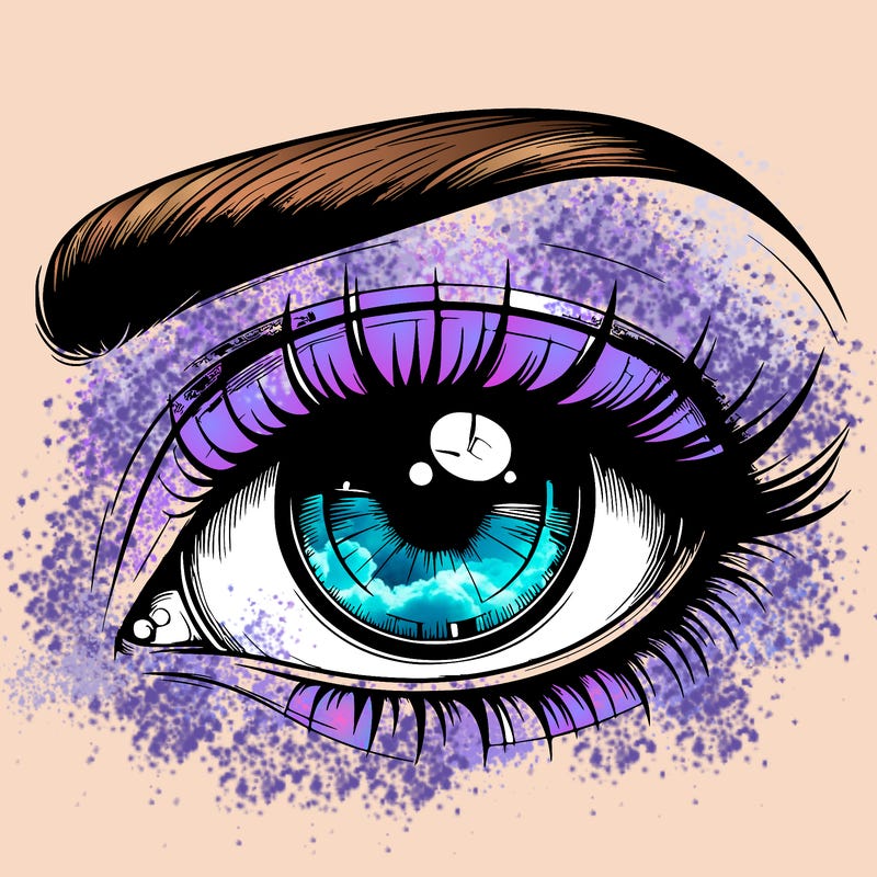 realistic eye