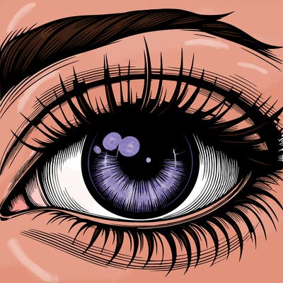 realistic eye
