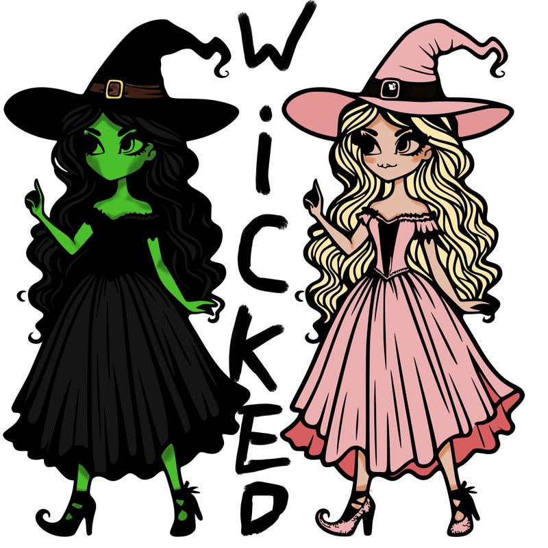 beautiful wicked witch. from wicked