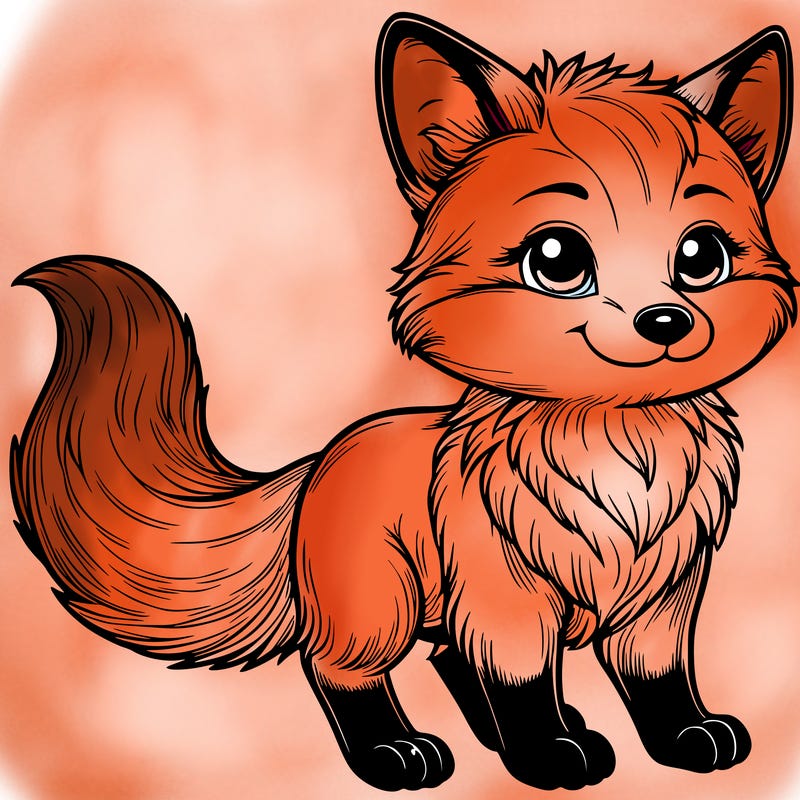 realistic fox