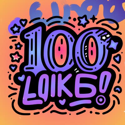 100 likes!