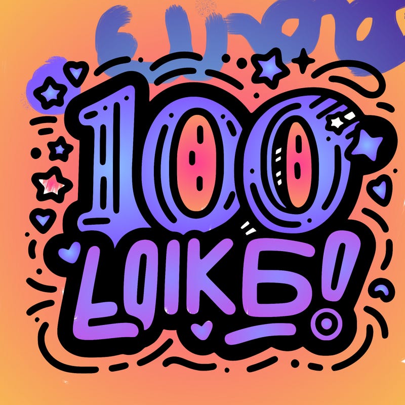 100 likes!