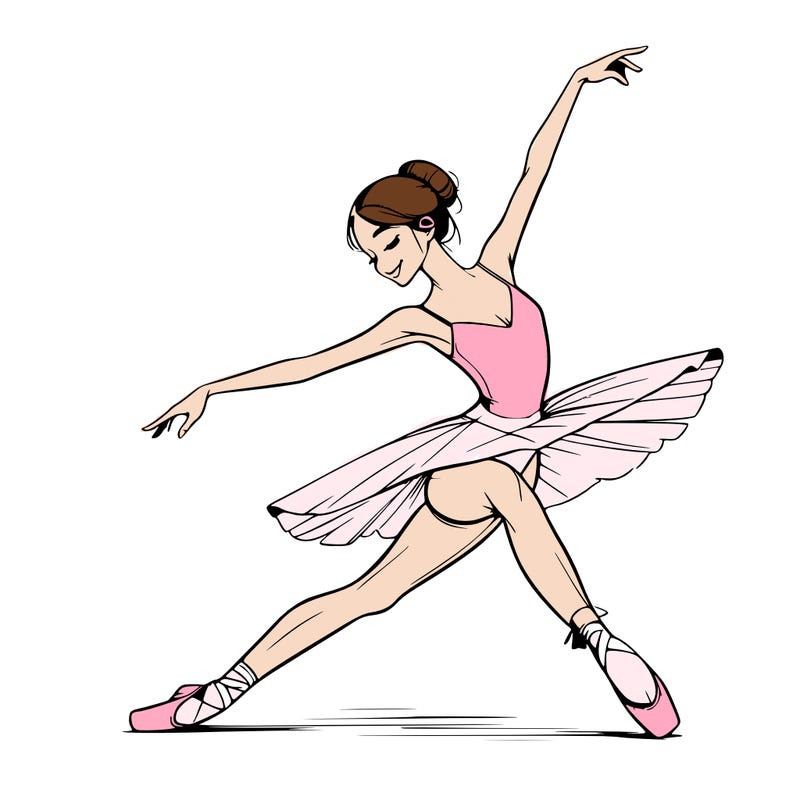 ballerina realistic aesthetic