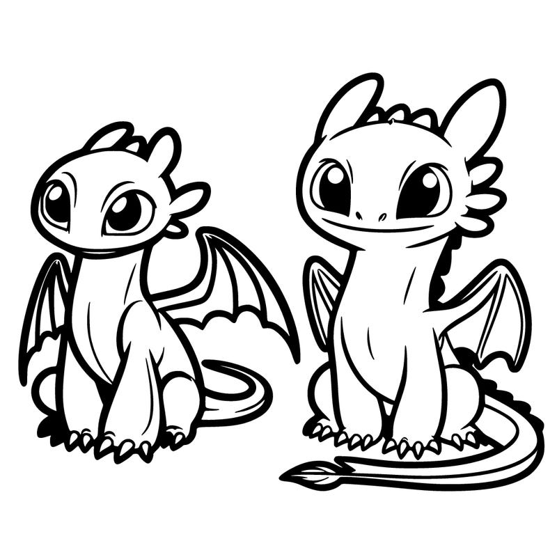 toothless and light fruy