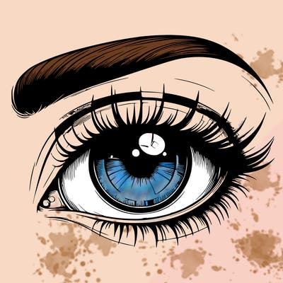 realistic eye