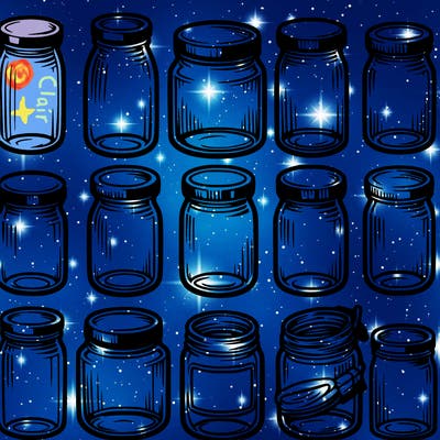 empty jars