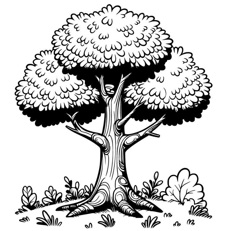 realistic tree