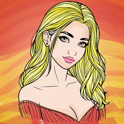 realistic woman