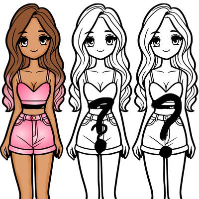 girl in a cute crop top