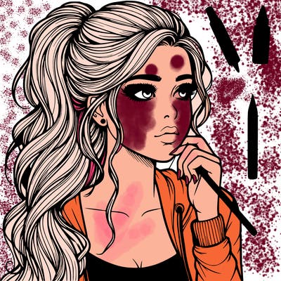 realistic teenage pretty