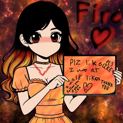 realistic pretty girl holding blank sign