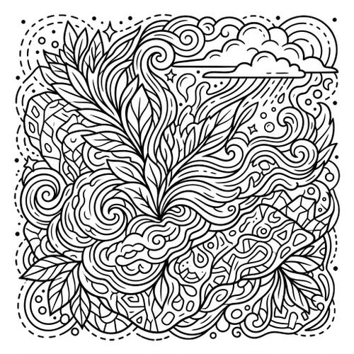 Abstract Nature Elements