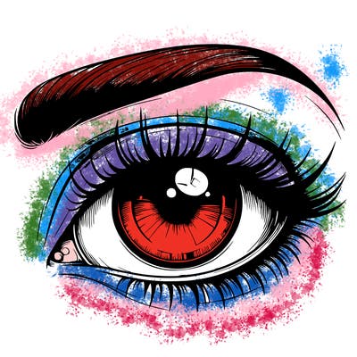 realistic eye