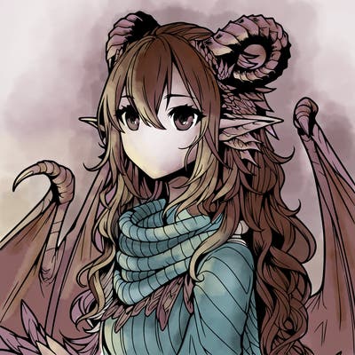 dragon girl realistic fantasy