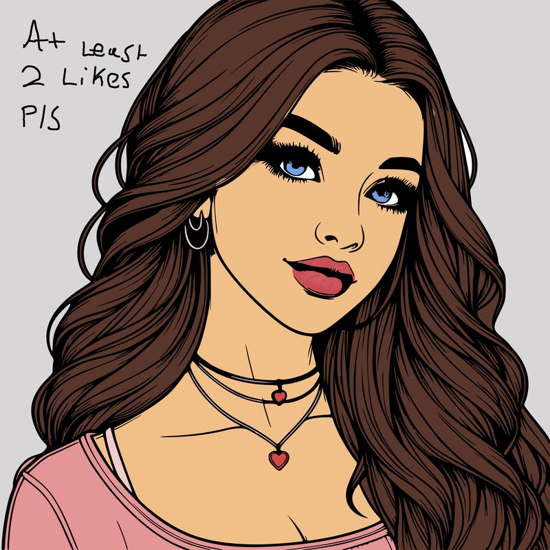 detailed realistic girl