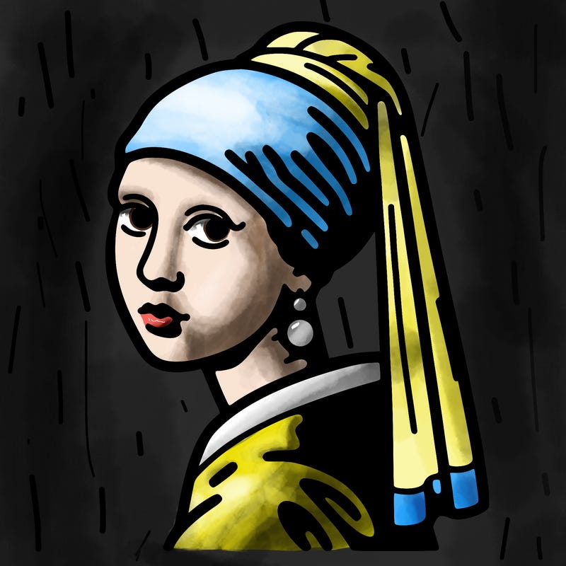 girl with the pearl earring painting