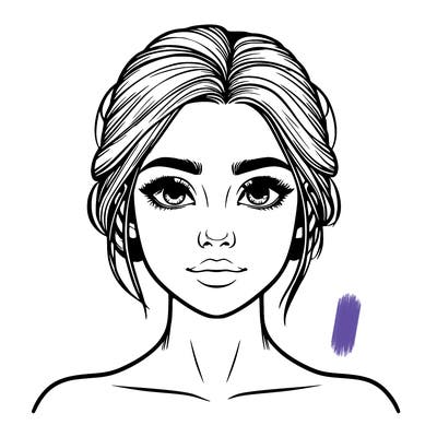 realistic girl with no makeup