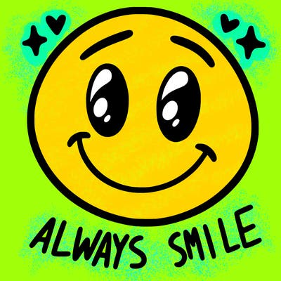 always smile