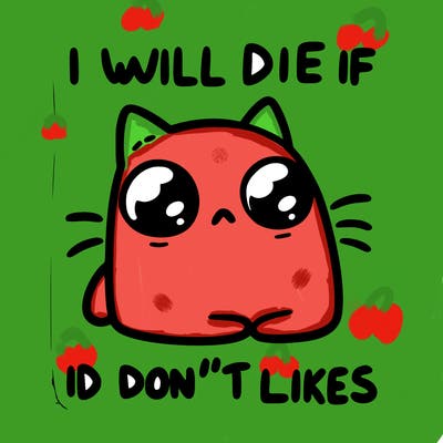 a cat that will die if we don’t get 10 likes