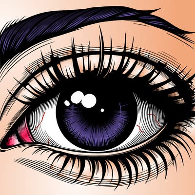 realistic eye